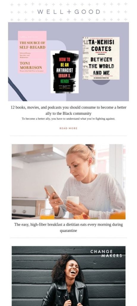 online newsletter
