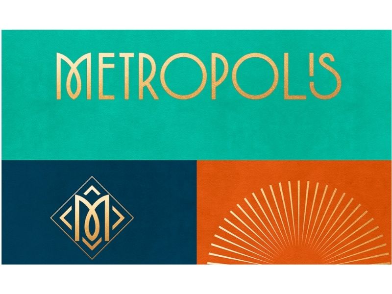 modern art deco logos