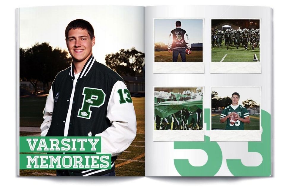 senior page layouts