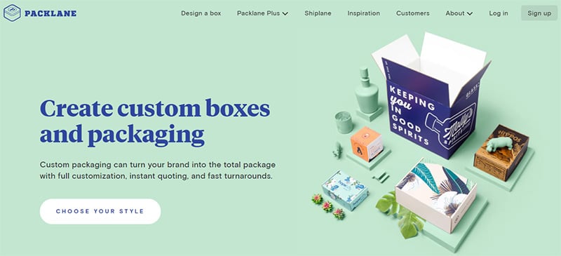 custom box design example