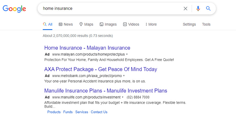 online advertising