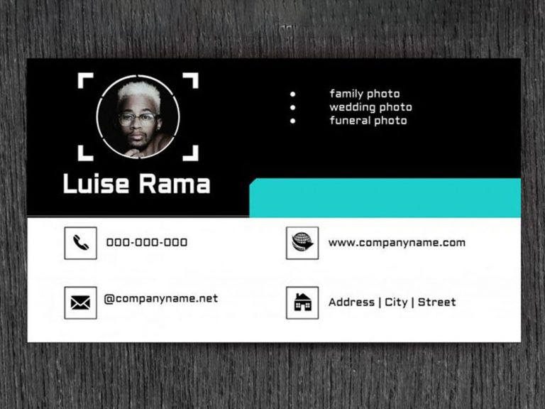 Google Docs Business Card Template