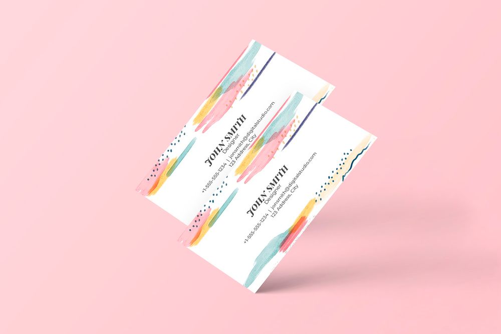 Google Docs Business Card Template Examples that You can DIY