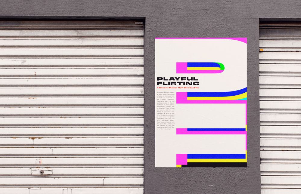 font for poster example