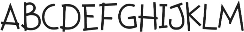 capital letter font
