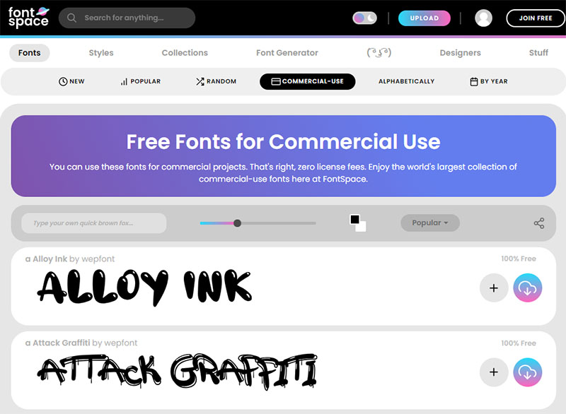 8 Free Stylish Fonts for Commercial Use (Blogs Included)