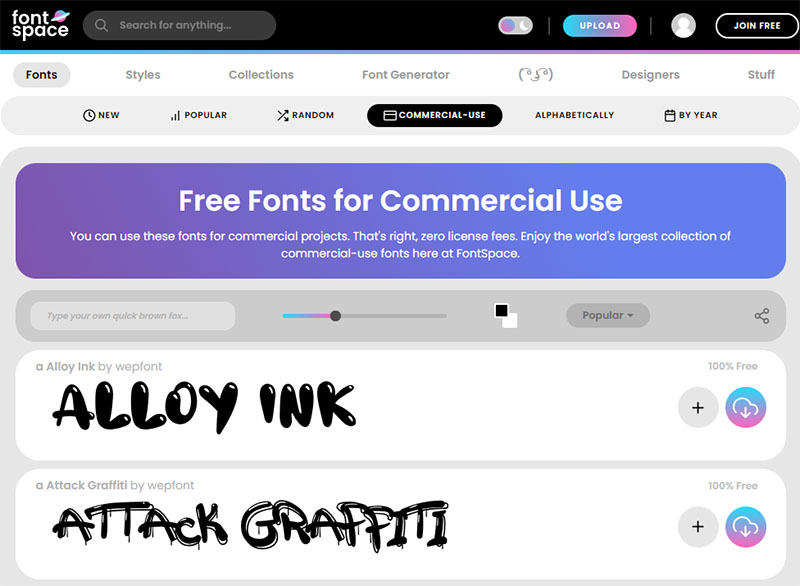 15 Sites for Free Commercial Fonts - Practical Ecommerce