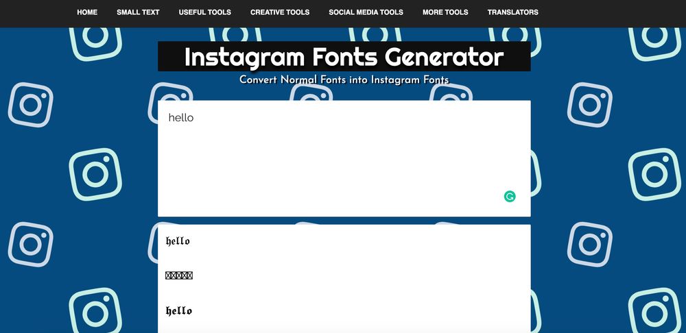 Fonts for Instagram: Top Font Generators You Can Copy and Paste ...