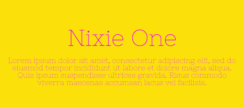 fonts for online example
