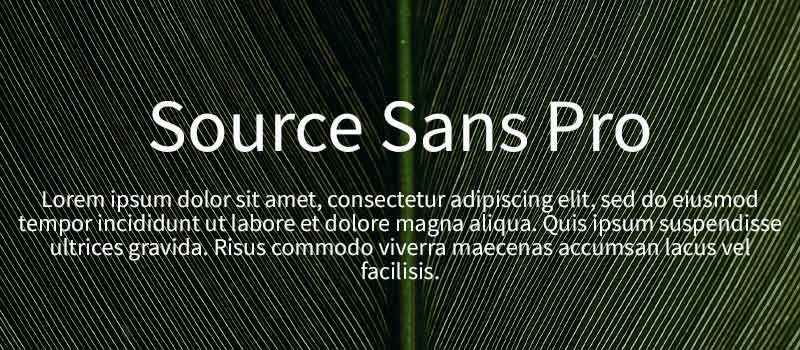 fonts for online example