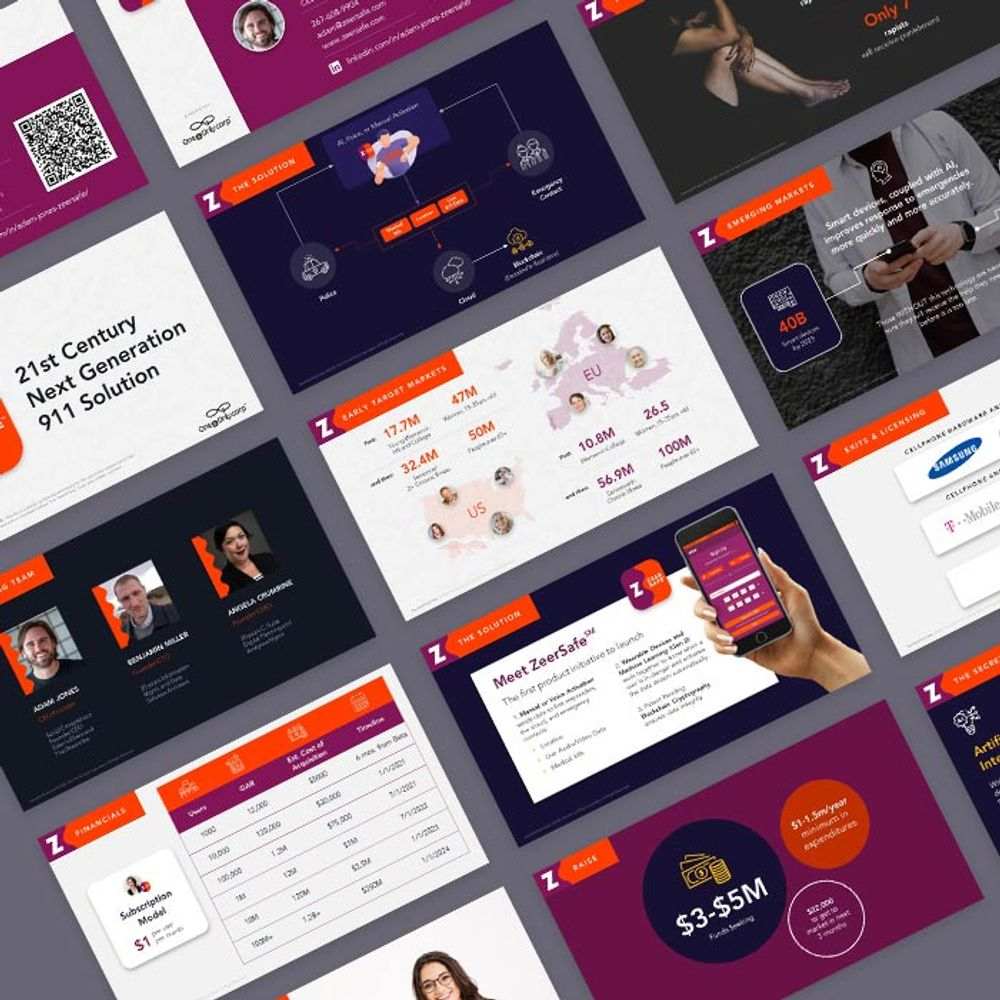 penji portfolio slide design similarity