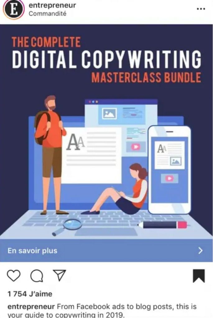 best instagram ad example