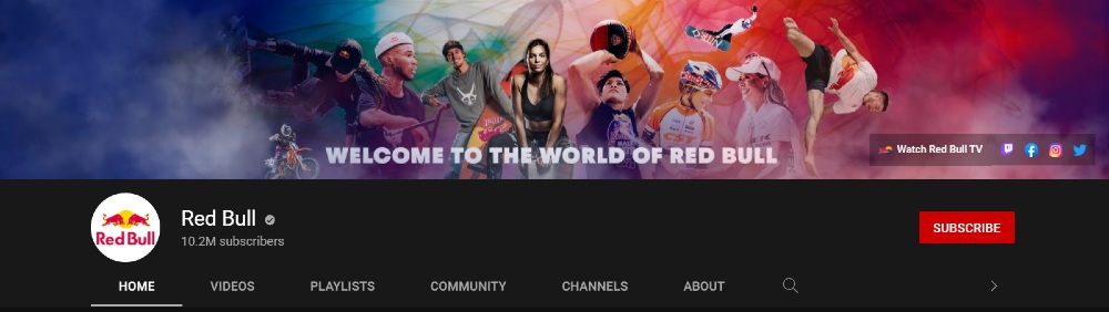 youtube banner examples