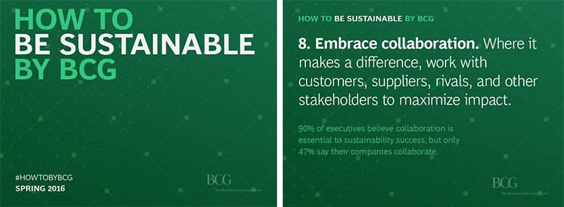 BCG Consulting presentation example