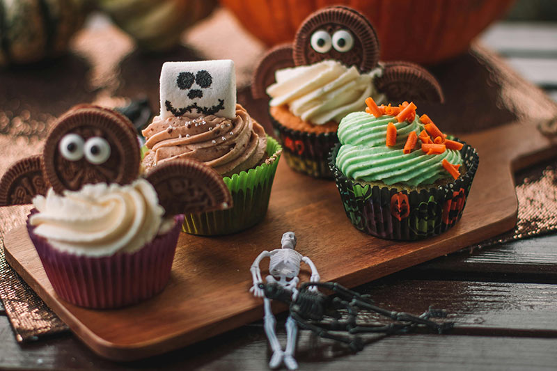 halloween cupcakes