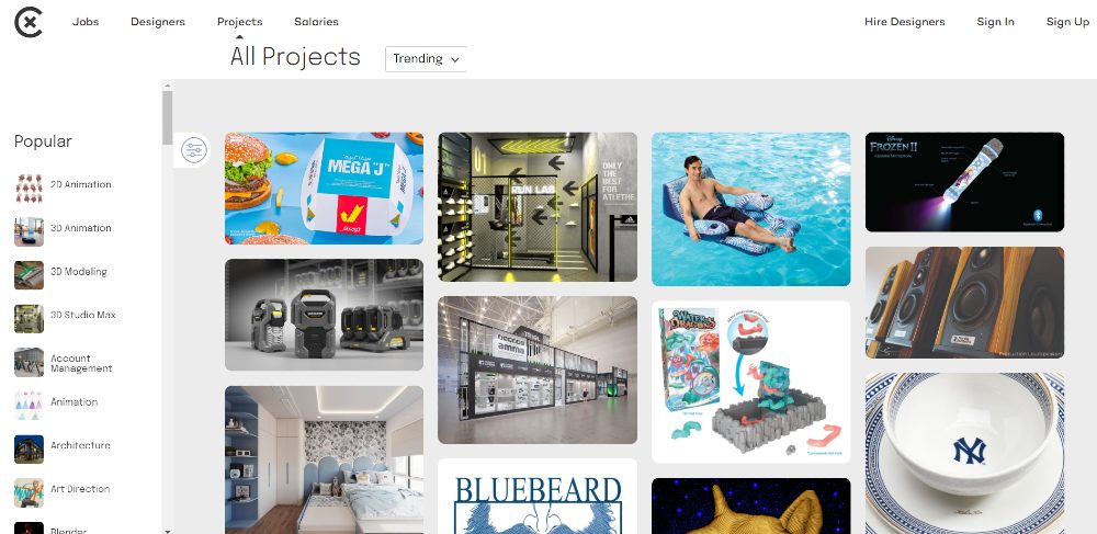 marketplace to hire freelance artists