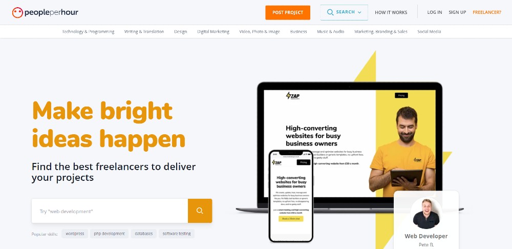 marketplace to hire online creatives