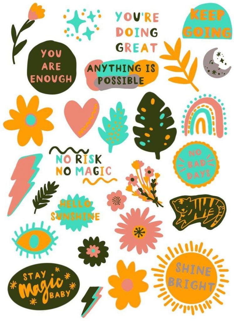cricut sticker idea