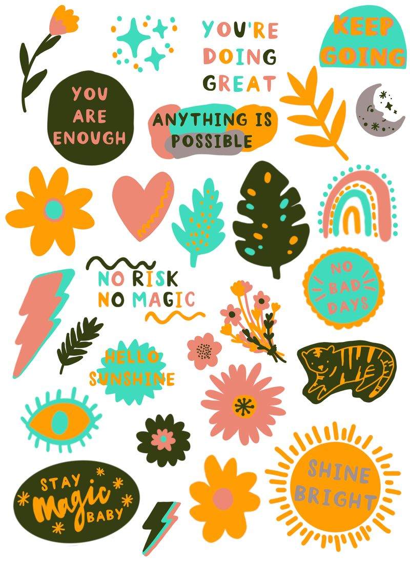 20 Cricut Sticker Ideas that are Hot in 2023 - Unlimited Graphic Design