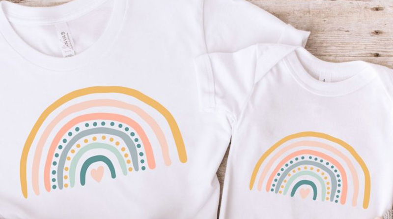 cute rainbow cricut shirt ideas