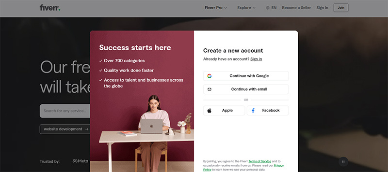 Penji vs. Fiverr graphic design services