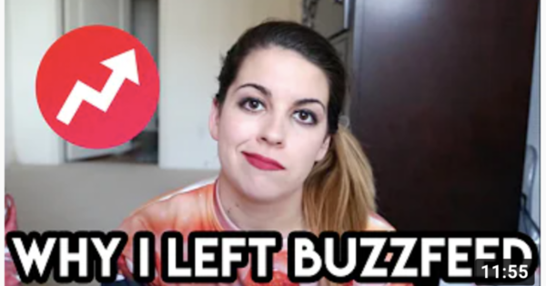 A YouTube thumbnail with text that reads; "Why I Left BuzzFeed"
what happened to buzzfeed