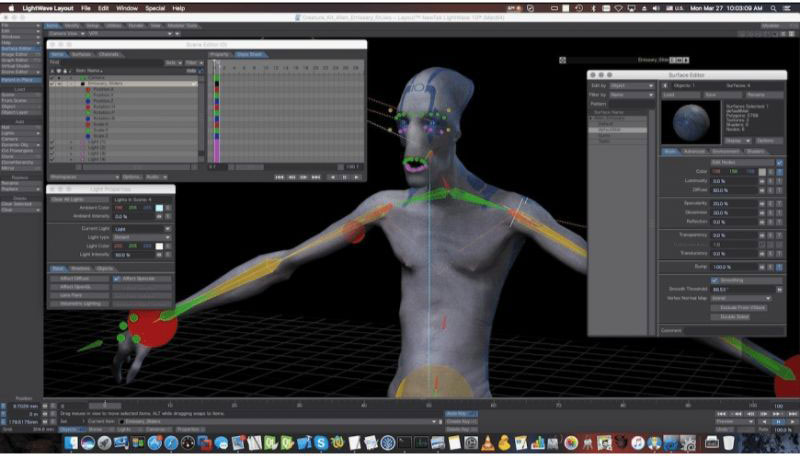 Lightwave 3D software