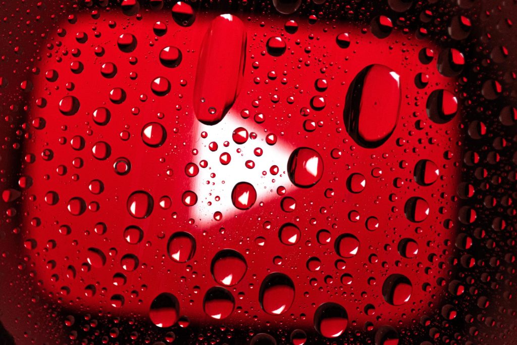 The YouTube logo with a raindrop-themed filter.
how does the youtube algorithm work