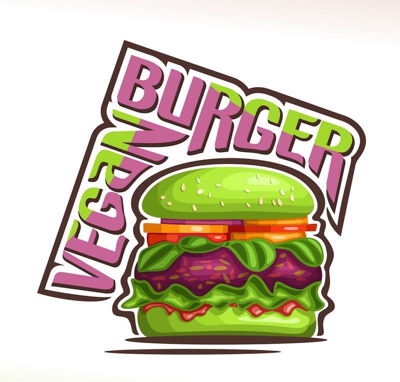 burger logo design
