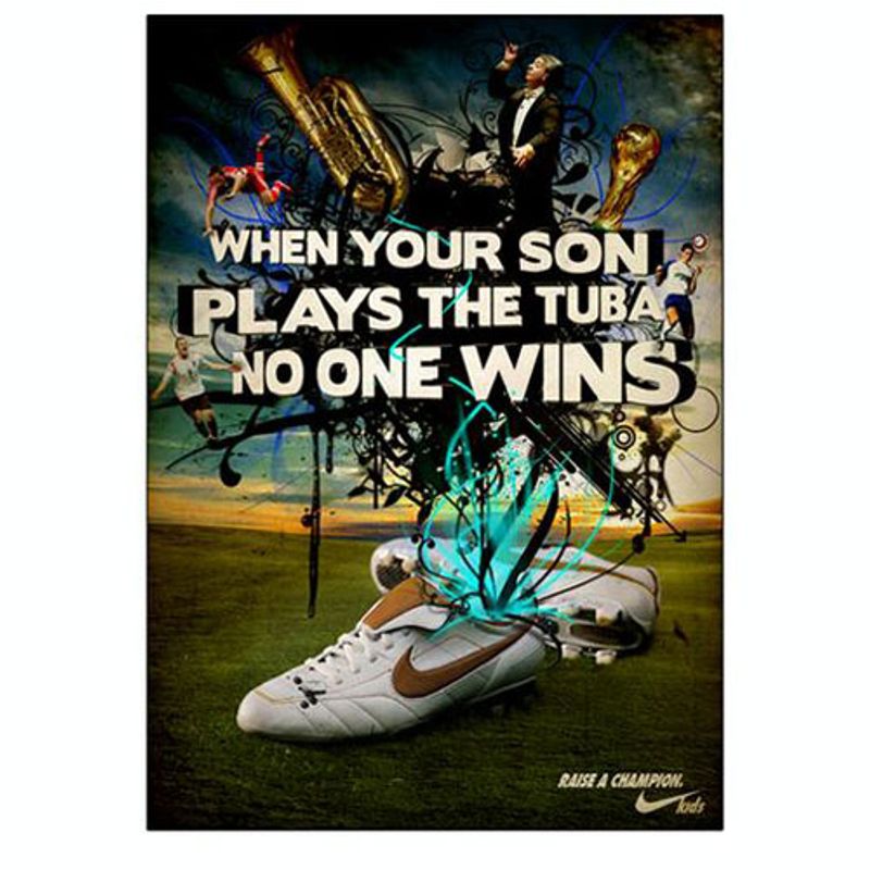 Emotional Story Telling  Nike Print Ads & Posters - THE BIG AD