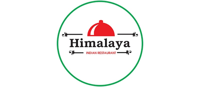 Indian food restaurant logo india flag symbol Vector Image