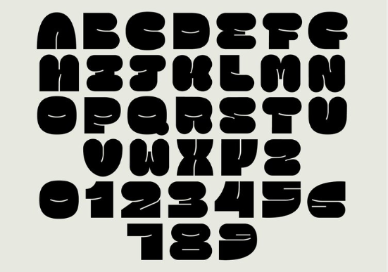 Modern fonts for logo designs in 2023/24