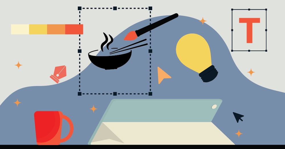 illustration of editor