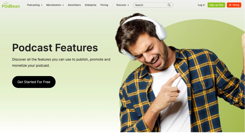 Podbean Review: Podcast Hosting Features & Pricing - Unlimited Graphic ...