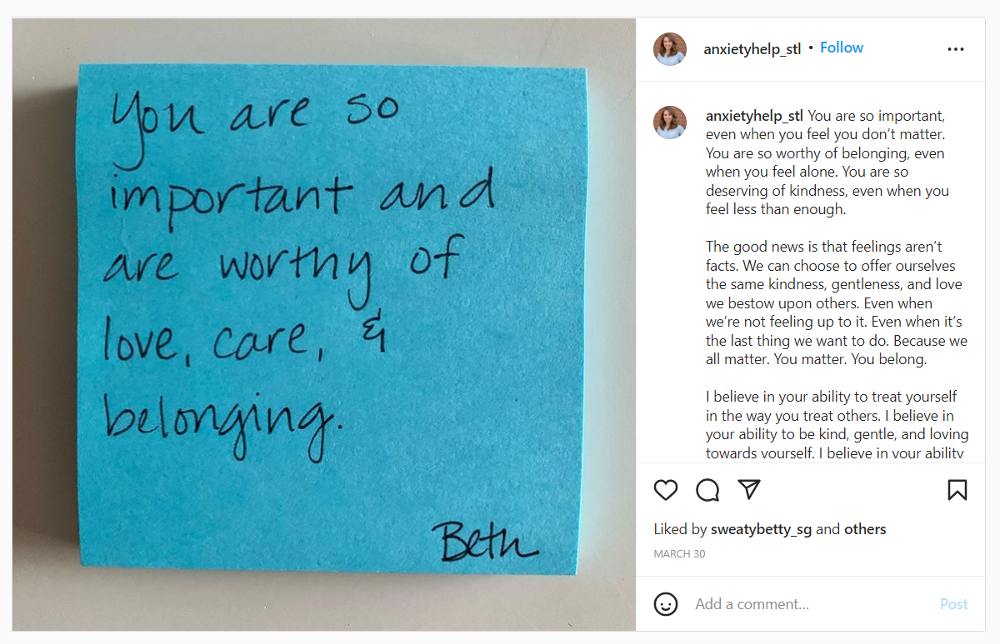 mental health influencers