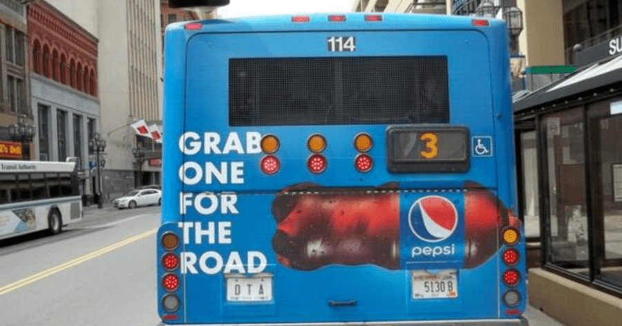 The 13 Most Successful Ads On Buses What They Did Right Unlimited