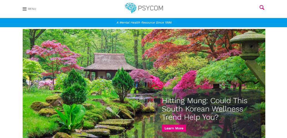 psycom mental health website