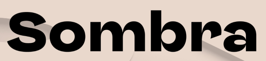 sombra typeface
