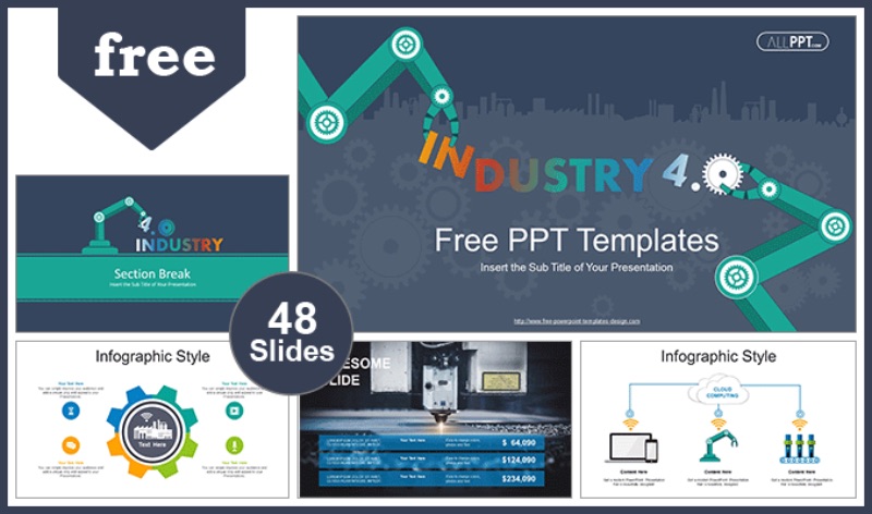 Industry 4.0 PowerPoint design