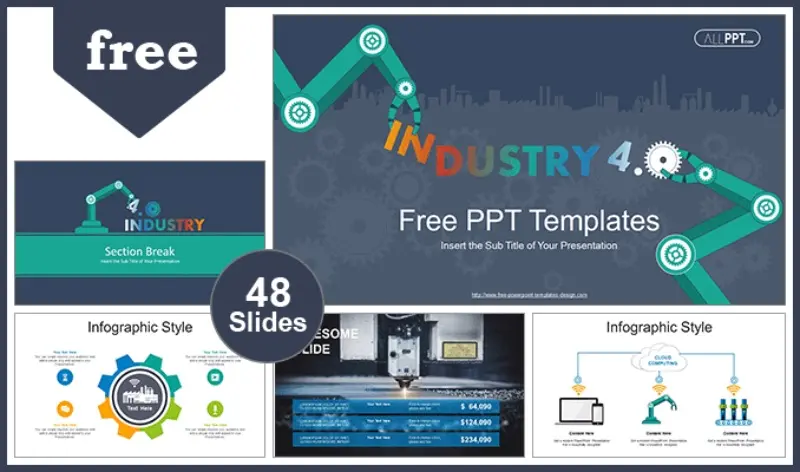 Industry 4.0 PowerPoint design