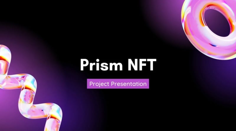 Prism NFT PowerPoint design