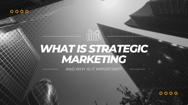 Strategic marketing PowerPoint template