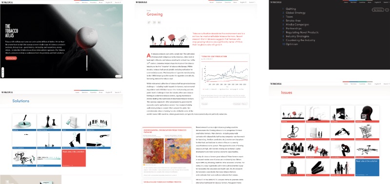 Interactive website redesign for the American Cancer Society created by Radish Lab