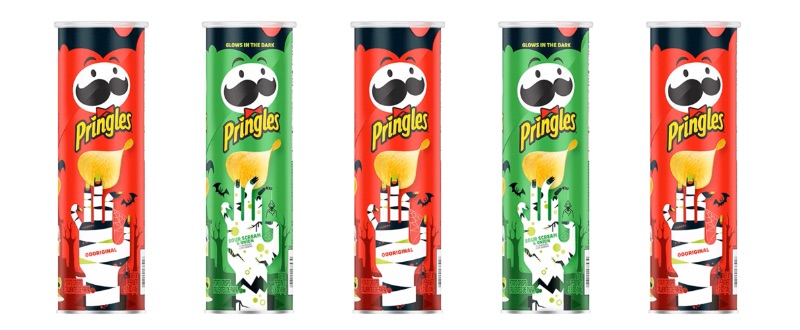 Halloween Pringles can designs created by SGK