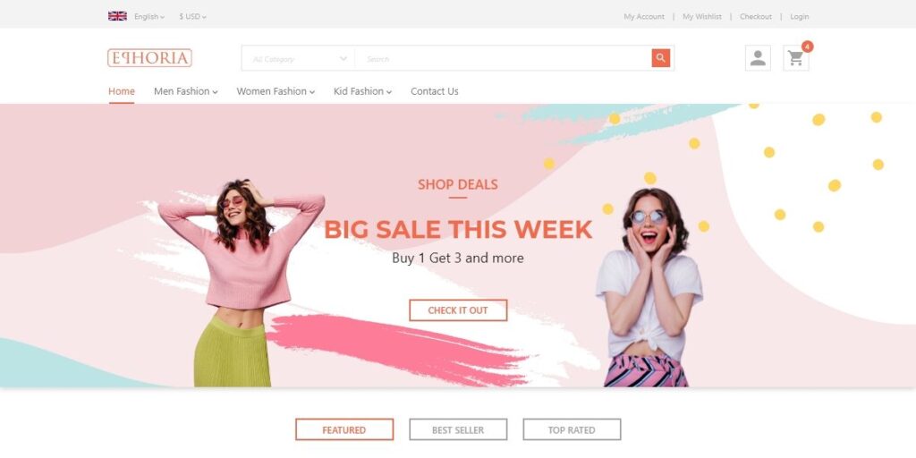 small business web design example