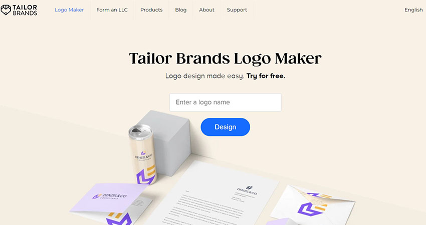 tailor brands logo maker