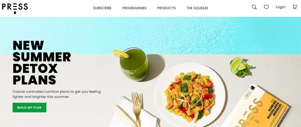 small business web design example