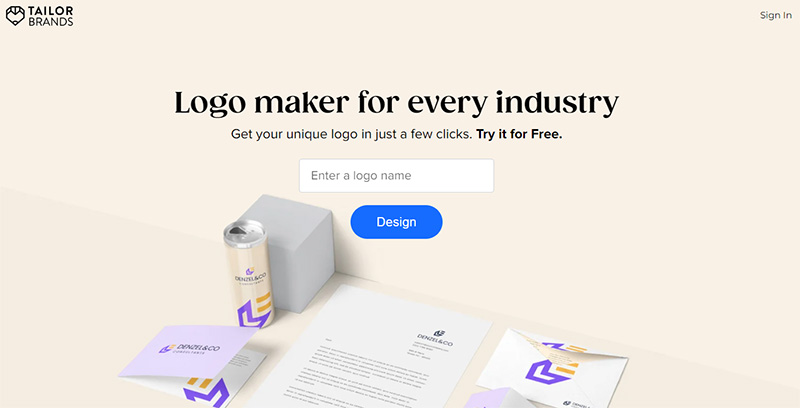 logo maker example