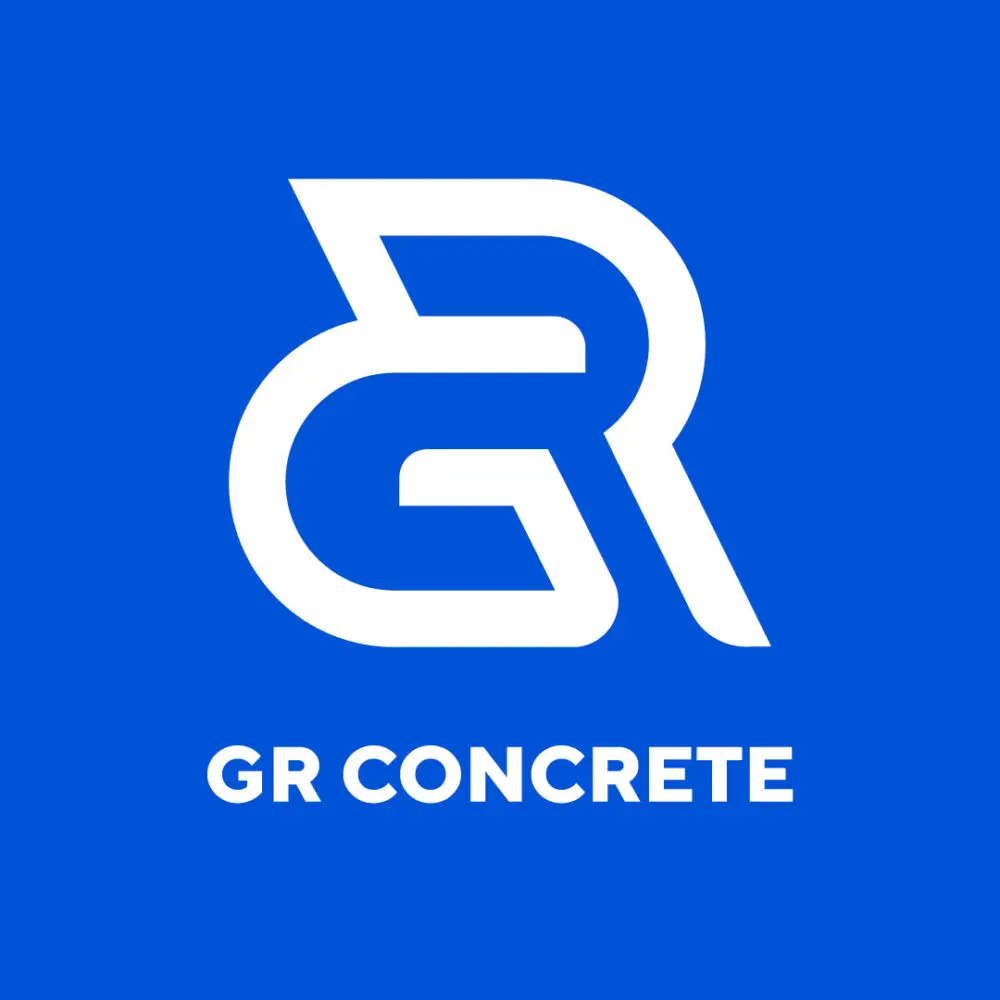 GR Concrete logo