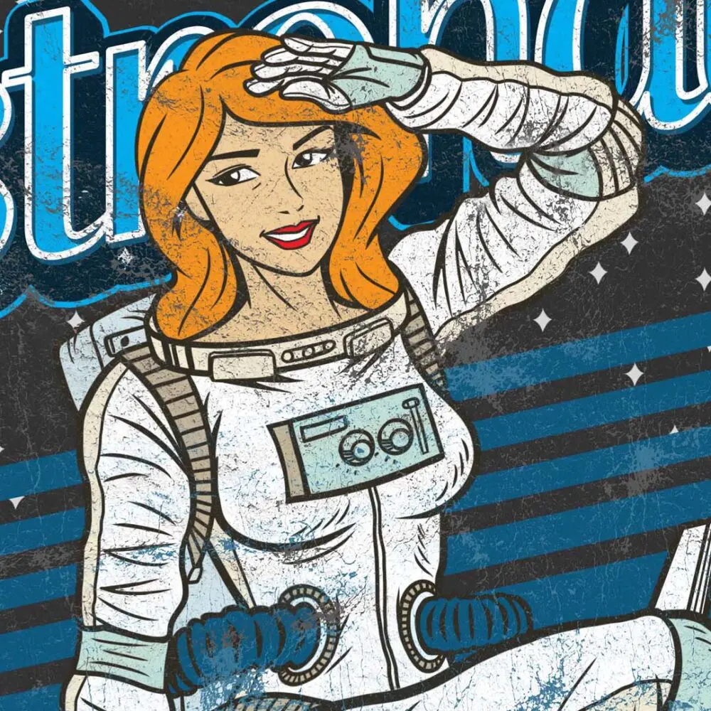 Illustration – LadyAstronaut